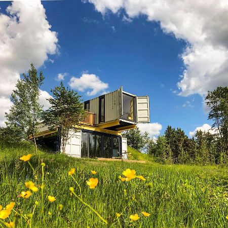 Villa Bergheim Container Loft Schöneck Esterno foto