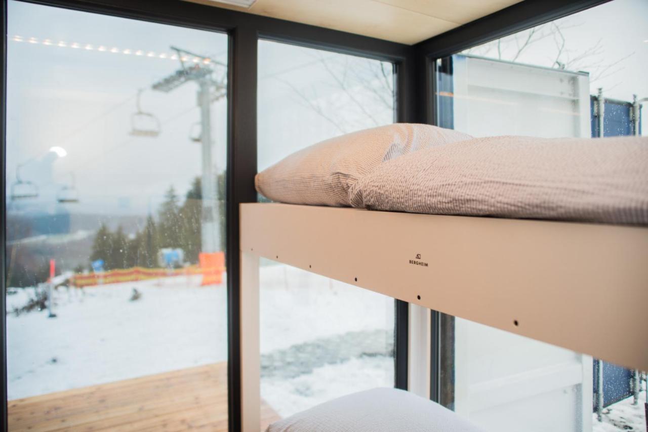 Villa Bergheim Container Loft Schöneck Esterno foto
