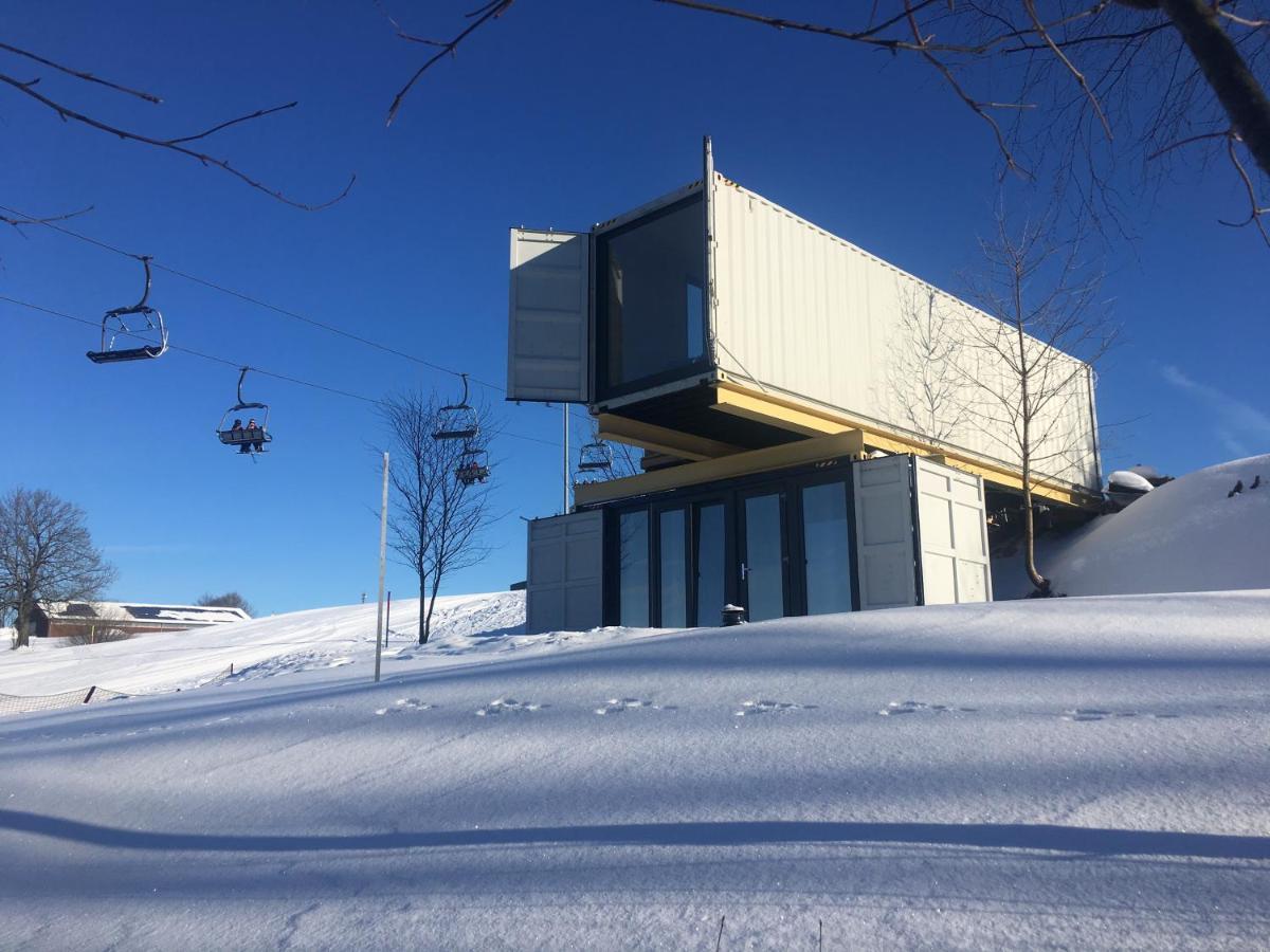 Villa Bergheim Container Loft Schöneck Esterno foto
