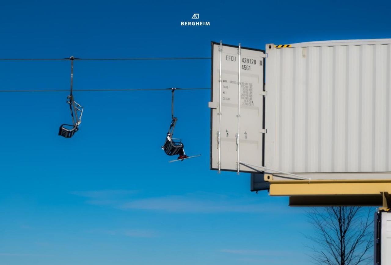 Villa Bergheim Container Loft Schöneck Esterno foto